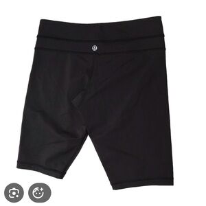 Lululemon black biker shorts